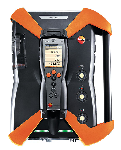 testo 350烟气分析仪 橙色版