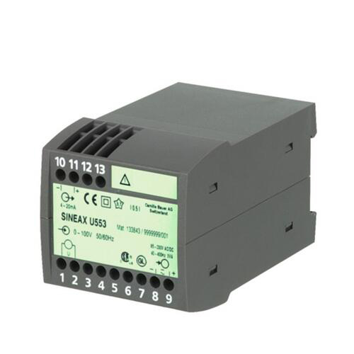 德国SINEAX U553交流电压变送器