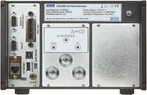CPA2501后面板