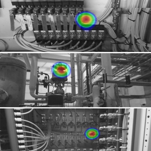 FLIR Si124系列声像仪气体泄漏显示