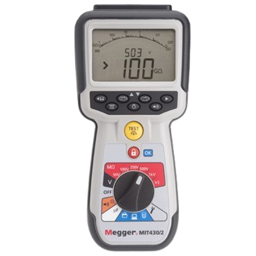 MIT400/2 series CAT IV insulation testers